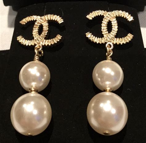 chanel earrings outfit|genuine chanel earrings.